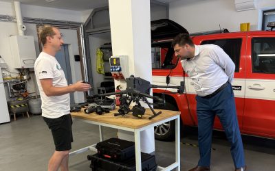 Krajské inovační centrum Karlovarského kraje navazuje spolupráci se SIT Plzeň v oblasti dronů a inovací 