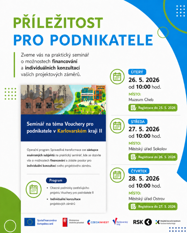 Seminář vouchery pro podnikatele Seminář vouchery pro podnikatele