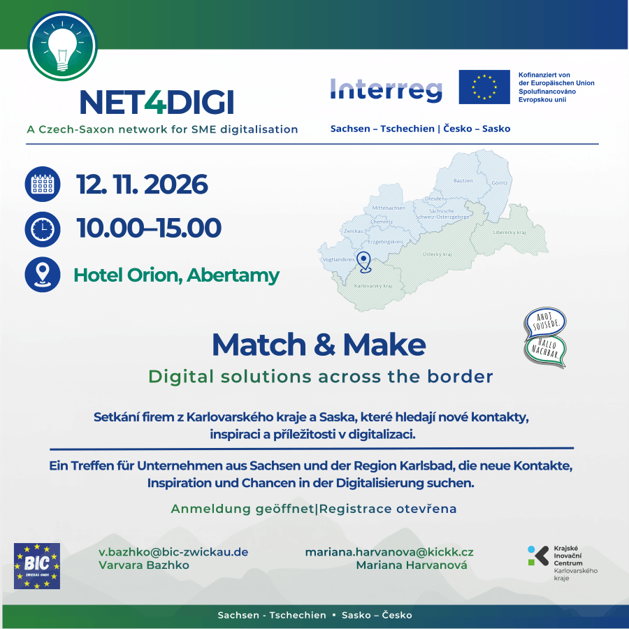 Save the Date: Match & Make – digitální řešení napříč hranicí
