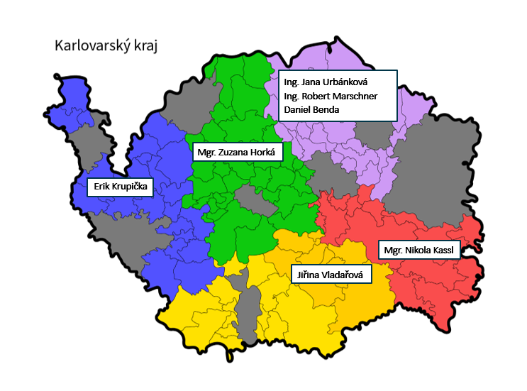 mapa působení energetického týmu